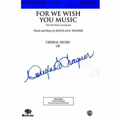 For We Wish You Music 3 Part Mixed
