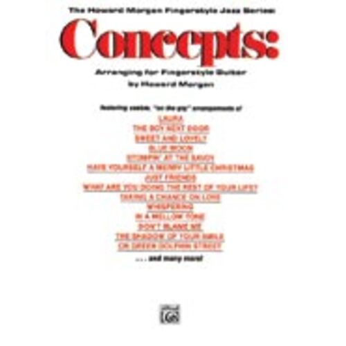 Concepts Arranging For Fingerstyle Guitar Book