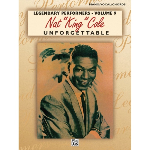 Unforgettable PVG Legendary Performers No 9 Book