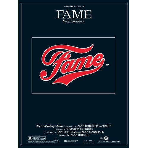 Fame Vocal Songbook by Alfred Music