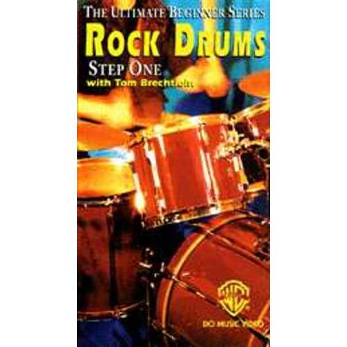 Rock Drums Basics Step 1 Vhs Book