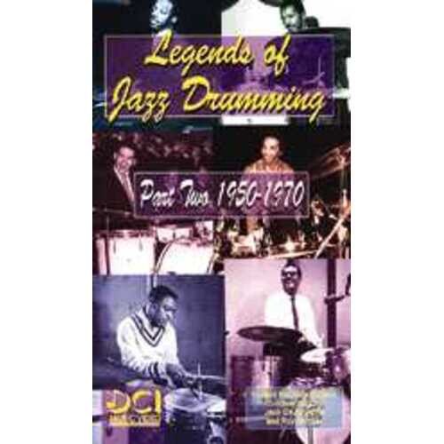 Legends Of Jazz Drumming Part 2 1950-70 Book