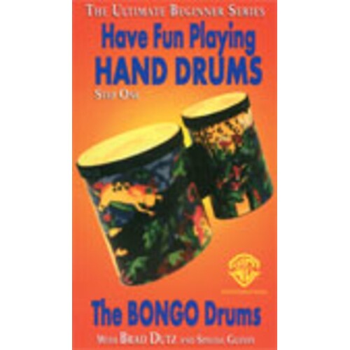 Bongo Drums Step 1 Vhs Have Fun Playing Hand Dru Book