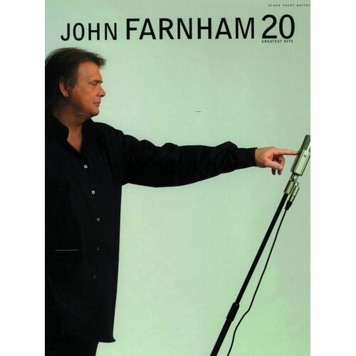 John Farnham 20 Greatest Hits PVG (Softcover Book)