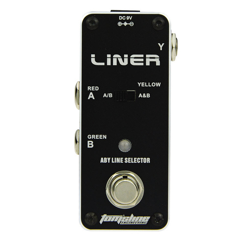 Toms Line ALR-3 Liner Smart ABY Box Mini Pedal with True Bypass and Aluminium Case
