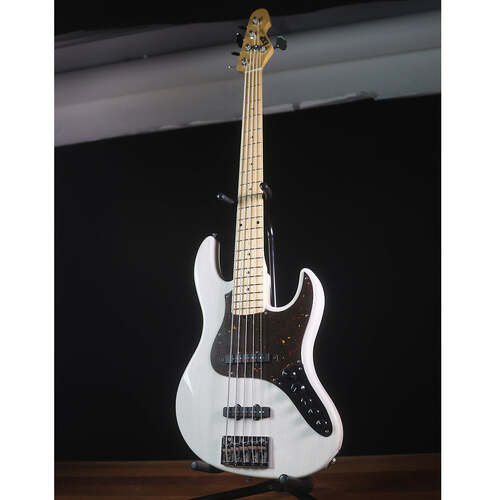 ESP Original Custom Shop AMAZE CTM Bass Guitar 5-String See Thru White