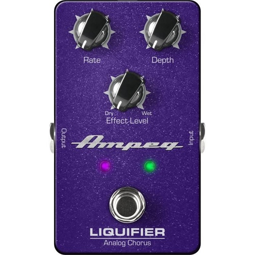 Ampeg Liquifier Analog Chorus Effects Pedal