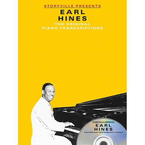 Earl Hines Original Piano Transcriptions Softcover Book/CD