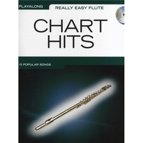 Chart Hits Really Easy Flute Book with CD