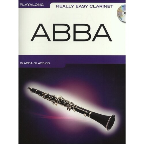 Abba Really Easy Clarinet Softcover Book/CD