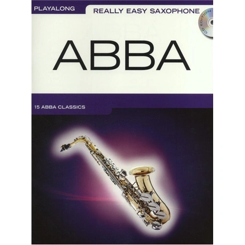 ABBA Really Easy Alto Saxophone Book with CD