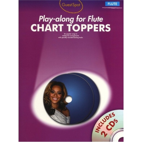 Guest Spot Chart Toppers Flute BK/CD