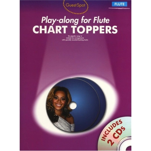 Guest Spot Chart Toppers Flute Book/CD Pack