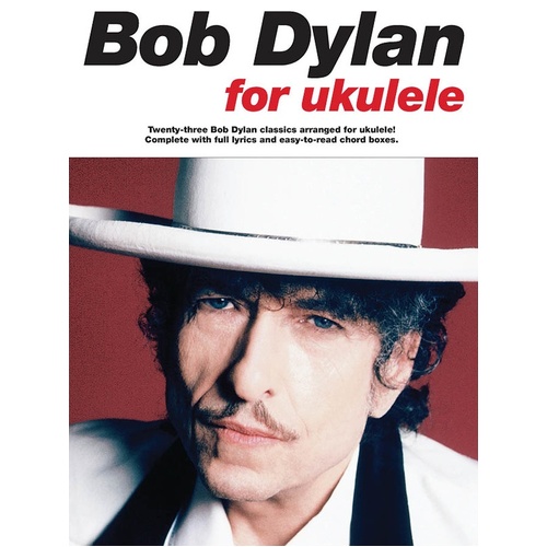 Bob Dylan For Ukulele (Softcover Book)