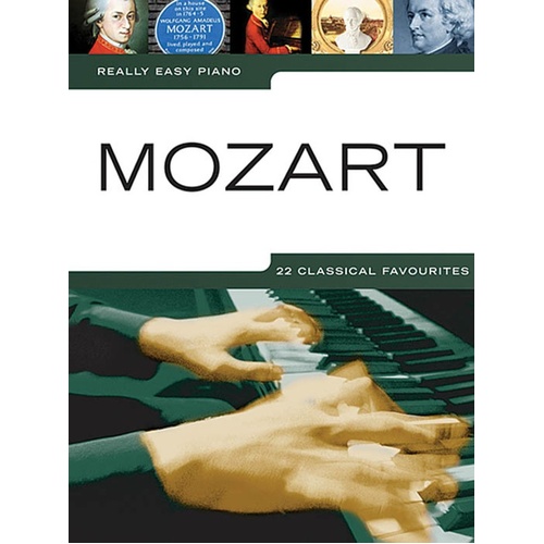 Really Easy Piano Mozart (Softcover Book)