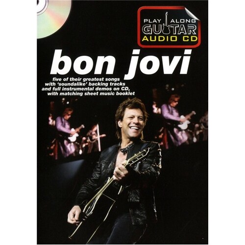 Playalong Guitar Bon Jovi Booklet/CD (Softcover Book/CD)