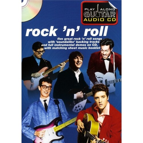 Playalong Guitar Rock N Roll Booket/CD (Softcover Book/CD)