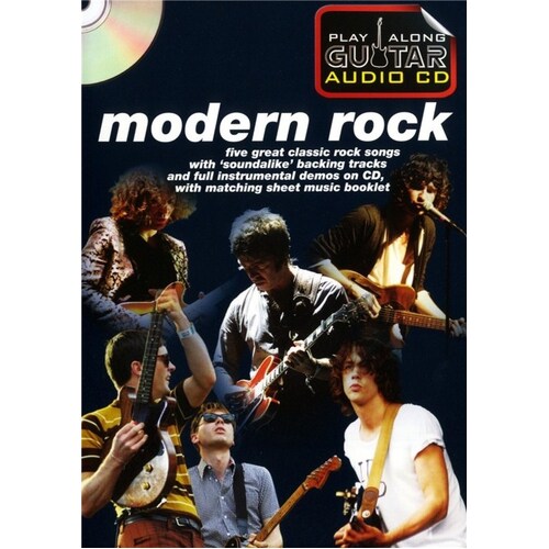 Playalong Guitar Modern Rock Booklet/CD (Softcover Book/CD)