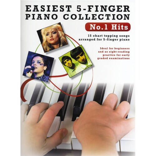 Easiest 5 Finger Piano Collection No 1 Hits (Softcover Book)