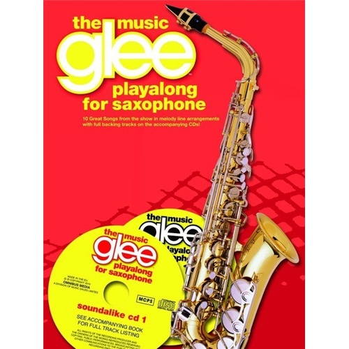 Glee Play-Along for Saxophone with 2 CDs