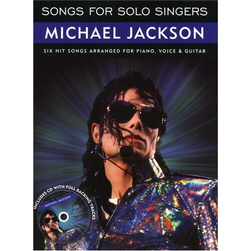 Songs For Solo Singers Michael Jackson Book/CD