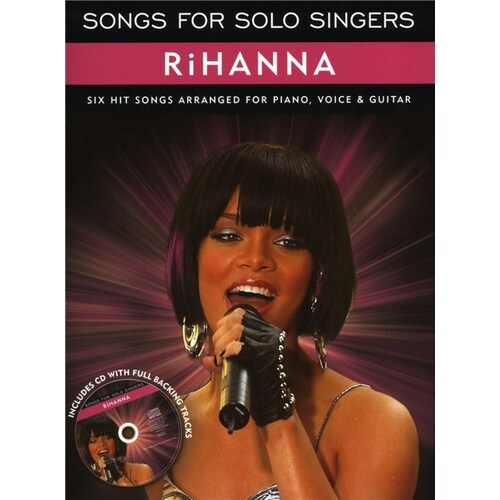 Songs For Solo Singers Rihanna Book/CD