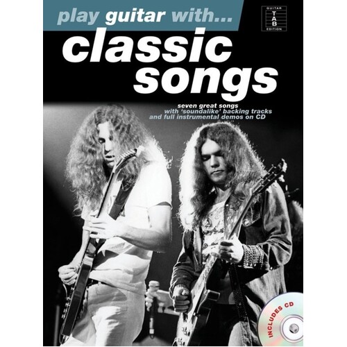 Play Guitar With Classic Songs Softcover Book/CD