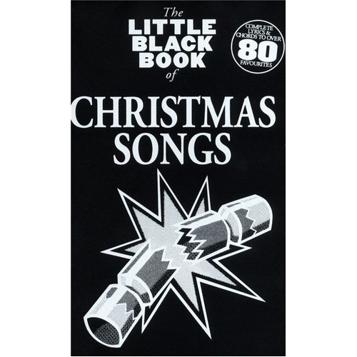 Little Black Book of Christmas Songs - Guitar Songbook with Lyrics & Chords, 84 Festive Tunes, Pocket-Sized, Easy to Use, Wise Publications