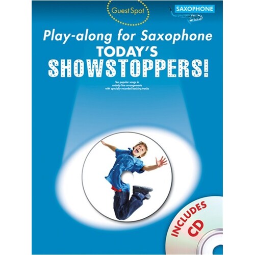 Guest Spot Todays Showstoppers Sax Softcover Book/CD