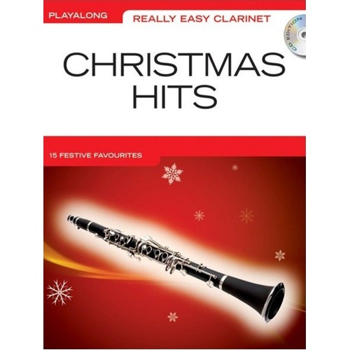 Really Easy Clarinet Christmas Hits Book with CD