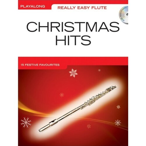 Really Easy Flute Christmas Hits Softcover Book/CD