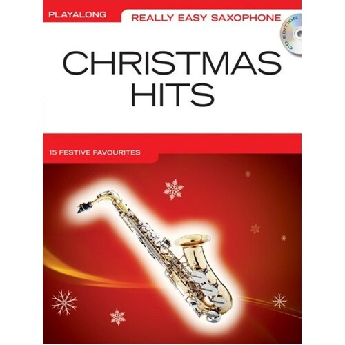 Really Easy Saxophone Christmas Hits Softcover Book/CD