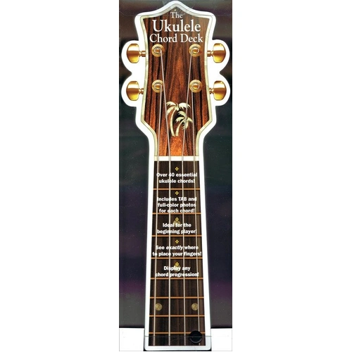 Ukulele Chord Deck with Chord Frames and TAB