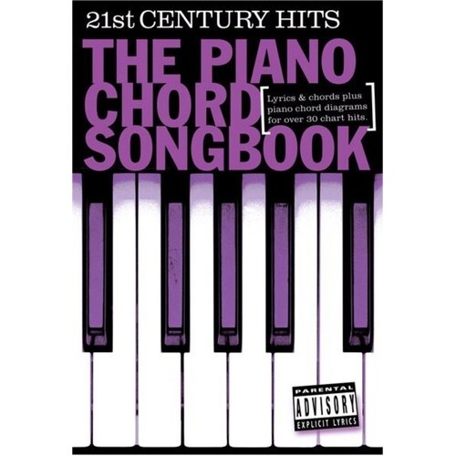 Piano Chord Songbook 21st Century Songs Book