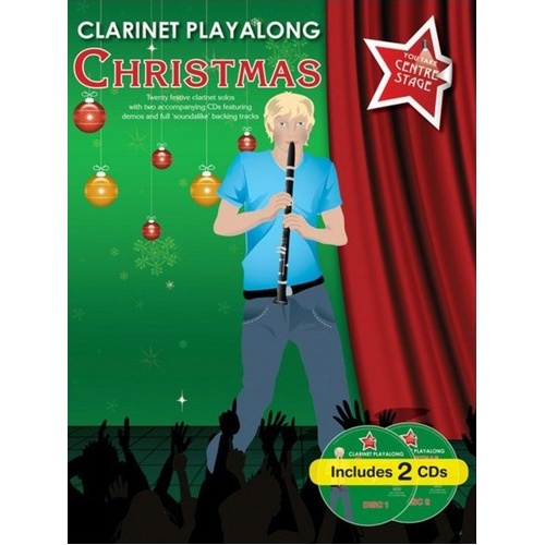 Clarinet Playalong Christmas Book with 2 CDs