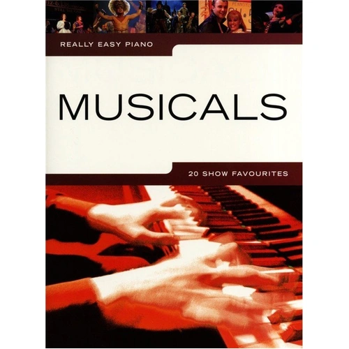 Really Easy Piano - Musicals by Wise Publications, Easy Piano Format, 20 Arrangements, Background Notes & Tips, 1 Page