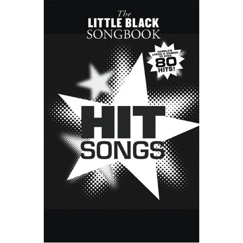 Little Black Book Of Hit Songs (Softcover Book)