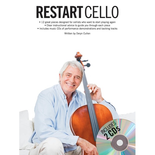 Restart Cello Softcover Book/CD