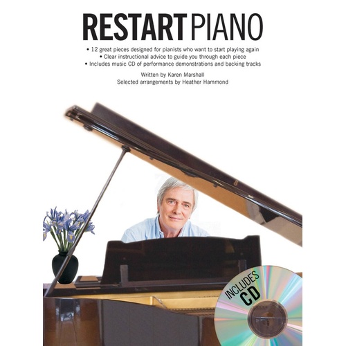 Restart Piano Softcover Book/CD