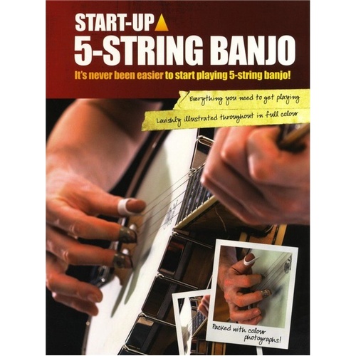 Start-Up 5 String Banjo Book by Wise Publications