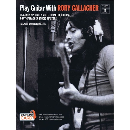 Play Guitar With Rory Gallagher BK/2CDs Guitar TAB