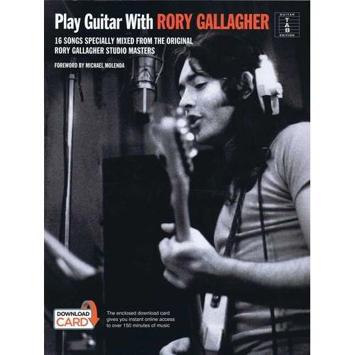 Play Guitar With Rory Gallagher BK/2CDs - Guitar TAB Songbook