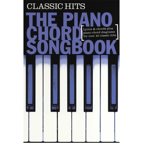 Piano Chord Songbook Classic Hits Book