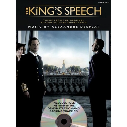 Kings Speech Piano Solo Softcover Book/CD