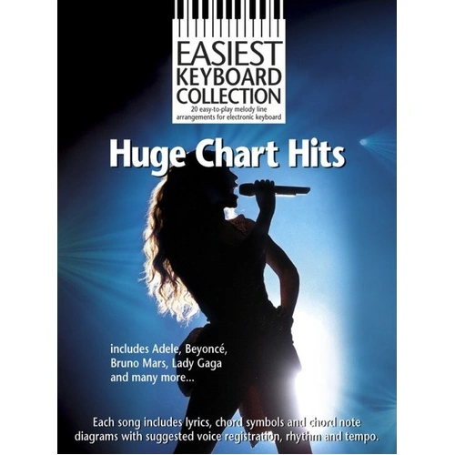 Easiest Keyboard Collection - Huge Chart Hits for Electronic Keyboards