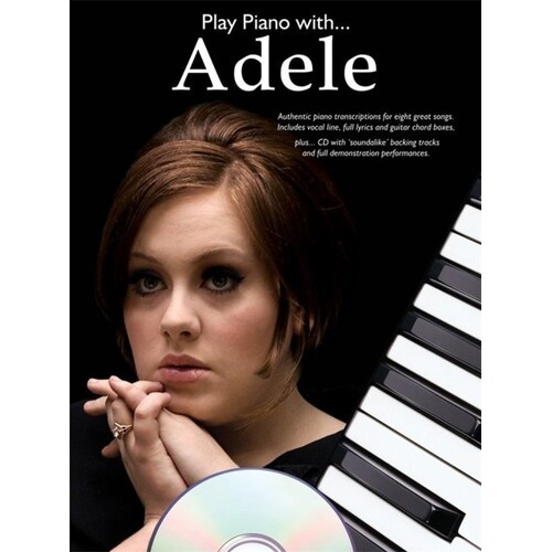 Play Piano With Adele Softcover Book/CD