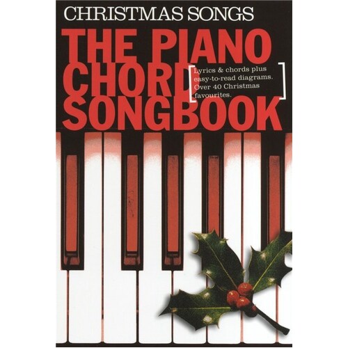 Piano Chord Songbook Christmas Songs (Softcover Book)