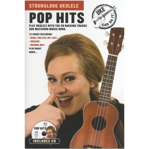 Strumalong Ukulele Pop Hits Softcover Book/CD
