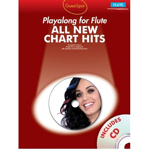 Guest Spot All New Chart Hits Flute Softcover Book/CD