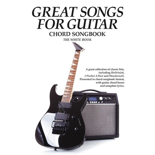 Great Songs For Guitar White Book (Softcover Book)